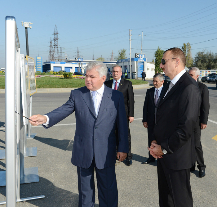 Ильхам Алиев ознакомился с состоянием автодорог Забрат-Маштага-Бузовна и Забрат-Пиршаги после капремонта (ФОТО)