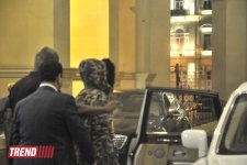 Рианна прибыла в Баку (фото)