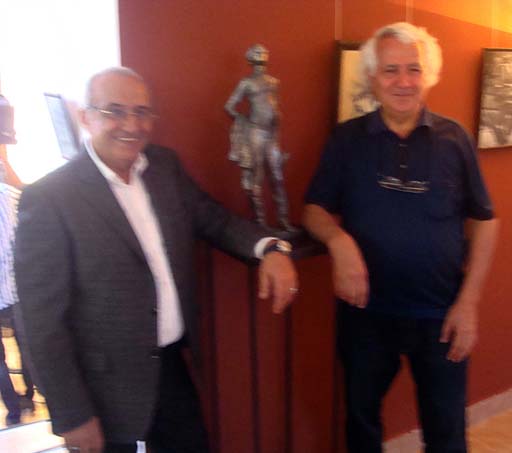 Вернисаж народного художника Ханлара Ахмедова (фотосессия)