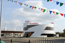 Президент Ильхам Алиев принял участие в открытии Евлахского городского автовокзального комплекса (ФОТО)