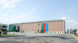 Ильхам Алиев принял участие в открытии в Евлахе новой военной части Государственной пограничной службы (ФОТО)