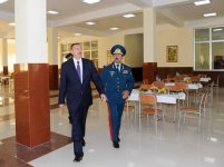 Ильхам Алиев принял участие в открытии в Евлахе новой военной части Государственной пограничной службы (ФОТО)