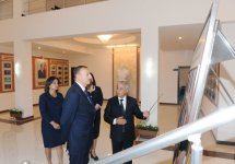 Ильхам Алиев принял участие в открытии нового здания Зардабской районной организации Партии «Ени Азербайджан» (ФОТО)