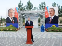 Президент Азербайджана ознакомился с ходом работ по строительству водопровода Кюллюлю-Зардаб (ФОТО)