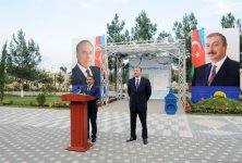 Президент Азербайджана ознакомился с ходом работ по строительству водопровода Кюллюлю-Зардаб (ФОТО)