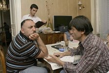 Специалисты "Мосфильма" снимают картину с участием Сархана Сархана и Бахрама Багирзаде (фото)