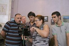 Специалисты "Мосфильма" снимают картину с участием Сархана Сархана и Бахрама Багирзаде (фото)