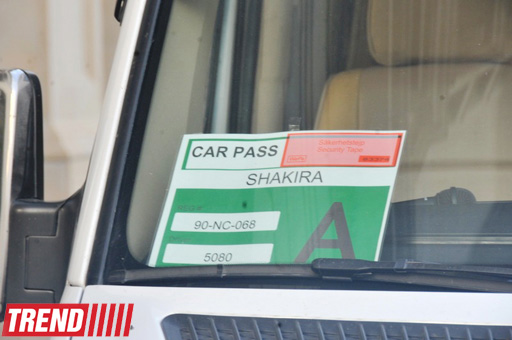 Шакира отправилась на репетицию в Baku Crystal Hall (ФОТО)