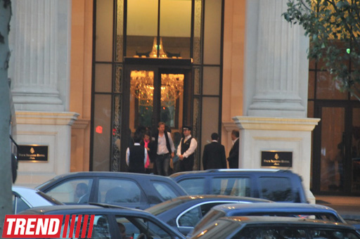 Шакира отправилась на репетицию в Baku Crystal Hall (ФОТО)