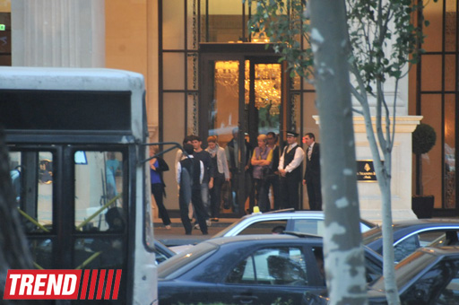 Шакира отправилась на репетицию в Baku Crystal Hall (ФОТО)