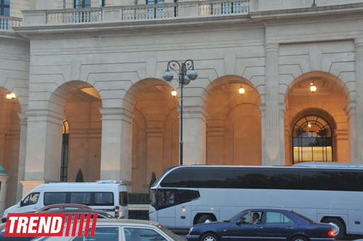 Шакира отправилась на репетицию в Baku Crystal Hall (ФОТО)