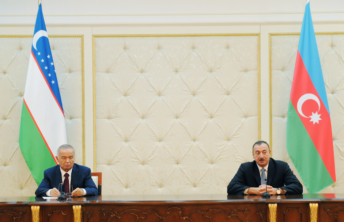 Президент Ильхам Алиев: Сегодня Узбекистан и Азербайджан в своих регионах играют роль стабилизатора (ФОТО)
