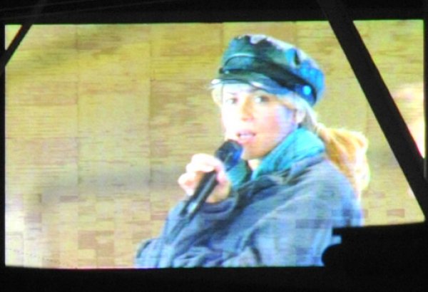 Шакира провела репетицию на стадионе Тофика Бахрамова в Баку (ФОТО)