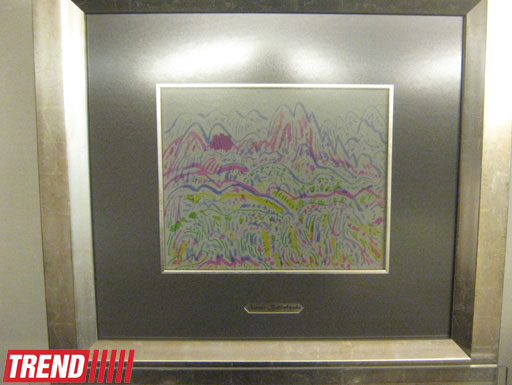 В Баку представлены работы и художественный альбом Саттара Бахлулзаде (фотосессия)