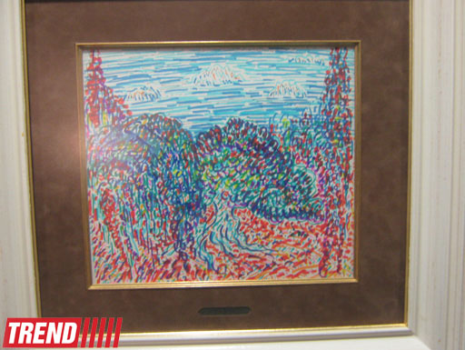 В Баку представлены работы и художественный альбом Саттара Бахлулзаде (фотосессия)