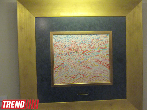 В Баку представлены работы и художественный альбом Саттара Бахлулзаде (фотосессия)