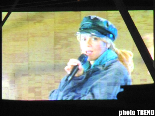 Шакира провела репетицию в Баку (фото)