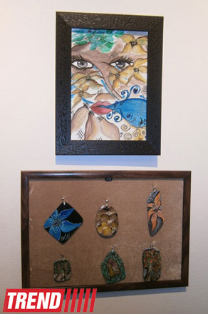 Искусство живописи на ногтях - выставка Ульвии Мусаевой в Баку (фотосессия)