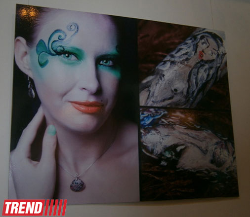 Искусство живописи на ногтях - выставка Ульвии Мусаевой в Баку (фотосессия)