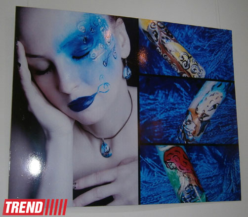 Искусство живописи на ногтях - выставка Ульвии Мусаевой в Баку (фотосессия)