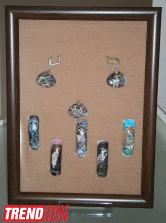 Искусство живописи на ногтях - выставка Ульвии Мусаевой в Баку (фотосессия)