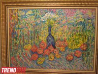 В Баку представлены работы и художественный альбом Саттара Бахлулзаде (фотосессия)