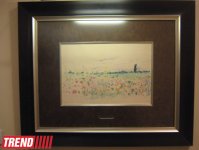 В Баку представлены работы и художественный альбом Саттара Бахлулзаде (фотосессия)