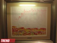 В Баку представлены работы и художественный альбом Саттара Бахлулзаде (фотосессия)