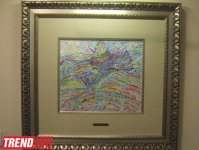 В Баку представлены работы и художественный альбом Саттара Бахлулзаде (фотосессия)