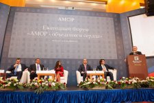 Лейла Алиева: АМОР будет достойно представлять Азербайджан в России и вносить свой вклад в развитие отношений между странами (ФОТО)