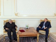 Президент Азербайджана принял верительные грамоты послов Египта, Литвы и Ирана (версия 2) (ФОТО)