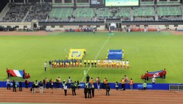 Президент Ильхам Алиев наблюдал за финальной игрой чемпионата мира по футболу среди женщин ФИФА U-17 (версия 2) (ФОТО)