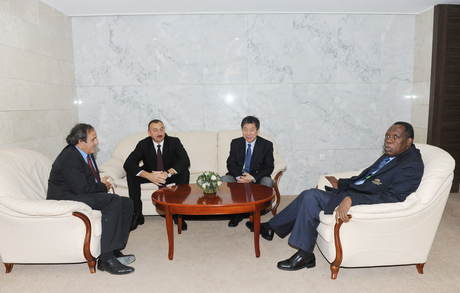 Президент Ильхам Алиев наблюдал за финальной игрой чемпионата мира по футболу среди женщин ФИФА U-17 (версия 2) (ФОТО)