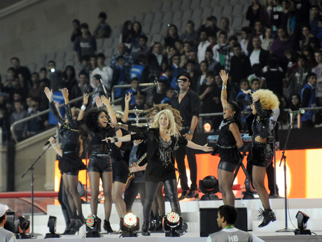 Президент Ильхам Алиев наблюдал за финальной игрой чемпионата мира по футболу среди женщин ФИФА U-17 (версия 2) (ФОТО)