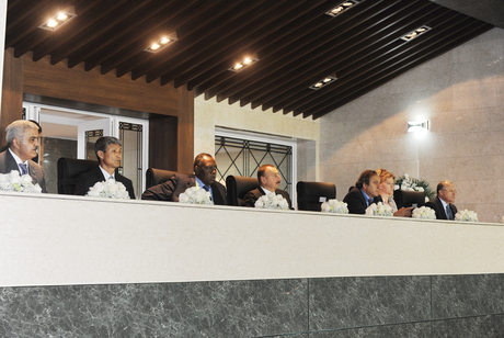 Президент Ильхам Алиев наблюдал за финальной игрой чемпионата мира по футболу среди женщин ФИФА U-17 (версия 2) (ФОТО)