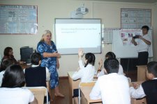 Учащиеся бакинской школы рассказали об этапах Отечественной войны 1812 года