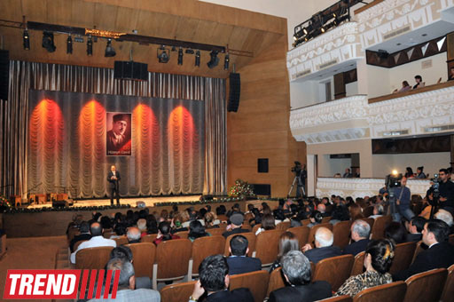 В Баку состоялось торжественное мероприятие, посвященное 130-летию Гусейна Джавида  (фотосессия)