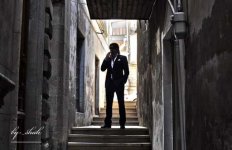 Вугар Мурадов предстал в новом имидже в Ичери шехер (фотосессия)