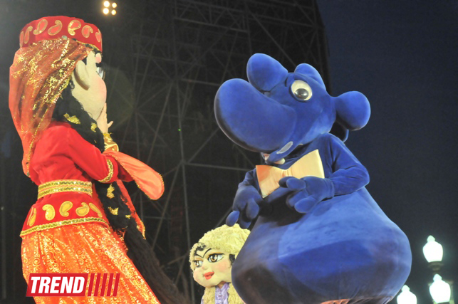 Гёйчек Фатма и Чернильный Тео представили Kickoff Show в Баку - City Challenge  (фотосессия)