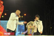 Гёйчек Фатма и Чернильный Тео представили Kickoff Show в Баку - City Challenge  (фотосессия)