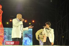 Гёйчек Фатма и Чернильный Тео представили Kickoff Show в Баку - City Challenge  (фотосессия)