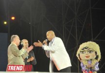 Гёйчек Фатма и Чернильный Тео представили Kickoff Show в Баку - City Challenge  (фотосессия)