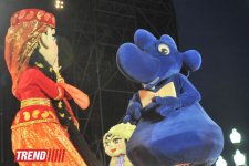 Гёйчек Фатма и Чернильный Тео представили Kickoff Show в Баку - City Challenge  (фотосессия)