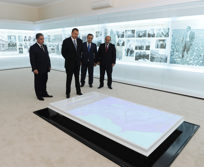 Президент Азербайджана принял участие в открытии Центра Гейдара Алиева в Бейлягане (ФОТО)