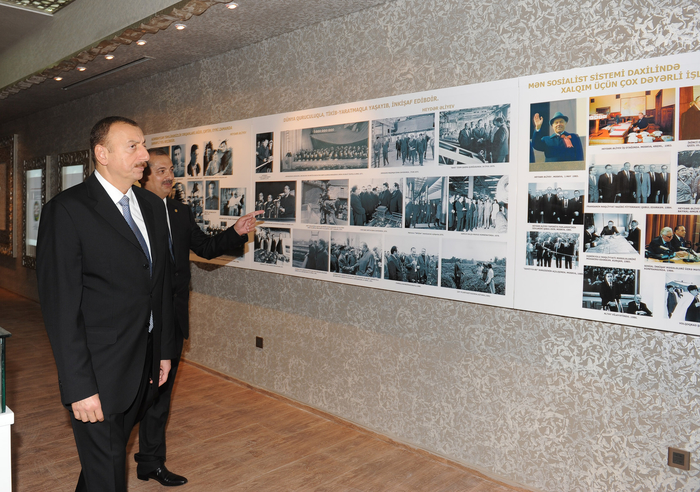 Президент Ильхам Алиев принял участие в открытии в Имишли Центра Гейдара Алиева (ФОТО)
