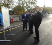 Президент Ильхам Алиев принял участие в открытии автомобильной дороги Бейляган-Кябирли-Бахарабад (версия 2) (ФОТО)