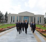 Президент Ильхам Алиев принял участие в открытии в Имишли Центра Гейдара Алиева (ФОТО)