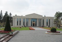 Президент Ильхам Алиев принял участие в открытии в Имишли Центра Гейдара Алиева (ФОТО)