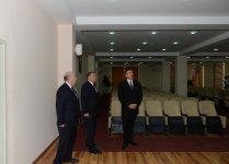 Ильхам Алиев принял участие в открытии здания Саатлинской районной организации правящей партии (ФОТО)