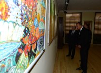 Президент Азербайджана принял участие в открытии нового здания Историко-краеведческого музея и Художественной галереи в Саатлы (ФОТО)